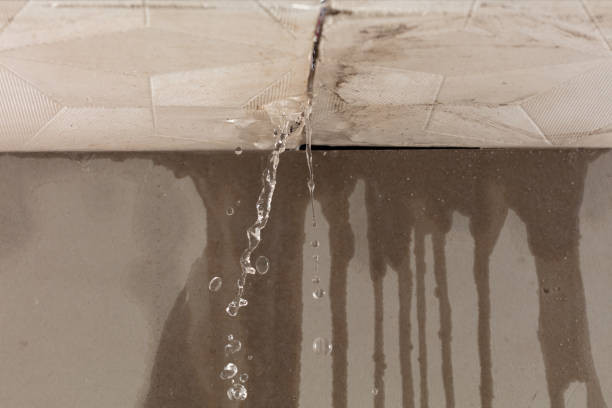 Professional Sewage Cleanup technician working in Westville, OK